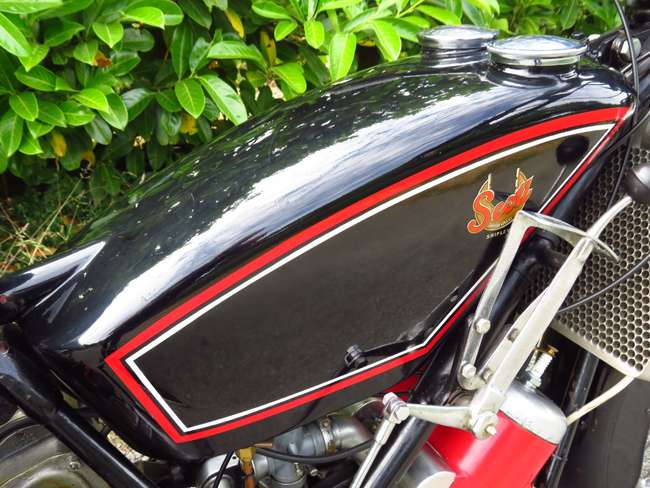 1928 Scott Flying Squirrel 596cc-Sold