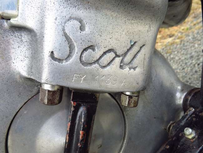 1928 Scott Flying Squirrel 596cc-Sold
