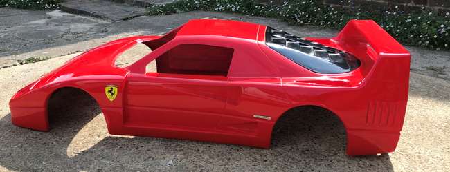 1/3 Scale Fibreglass 'Ferrari F40' Display Piece-Auction Lot
