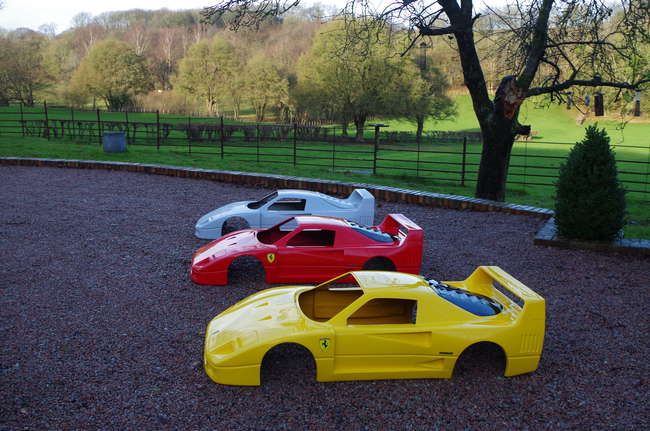1/3 Scale Fibreglass 'Ferrari F40' Display Piece-Auction Lot