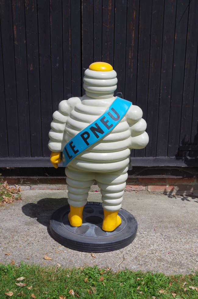Fibreglass 'Bibendum'-style Forecourt Figure -Sold