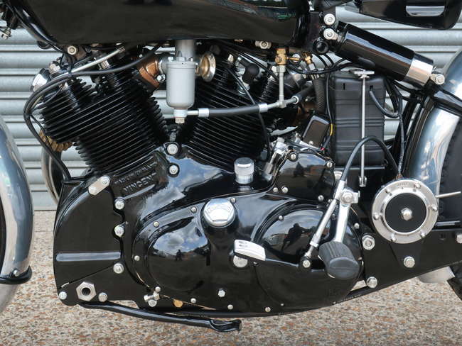 Iconic Auctioneers | 1954 Vincent Series C Black Shadow 998cc-Sold