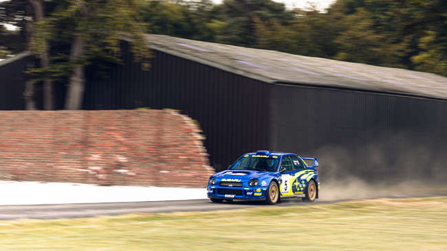 2001 Subaru Impreza WRC Ex-Richard Burns-Sold