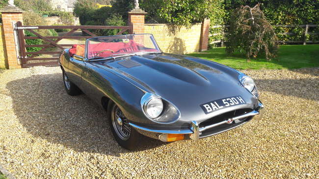 1970 Jaguar E-Type Series 2 Roadster-Sold