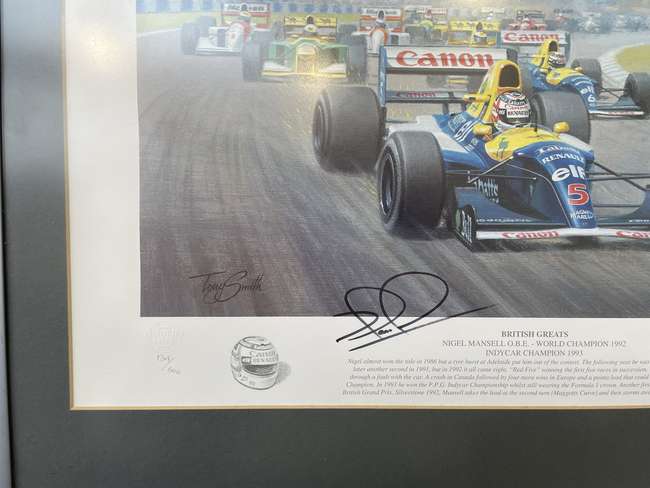 British Greats, Four Legends of The British Grand Prix*-Sold