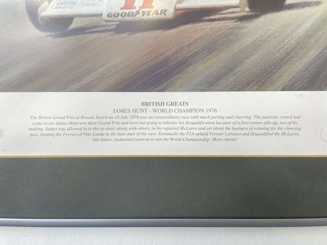 British Greats, Four Legends of The British Grand Prix*-Sold