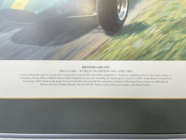 British Greats, Four Legends of The British Grand Prix*-Sold