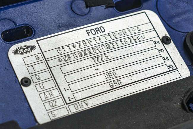 2003 Ford Focus RS Mk1-Auction Lot