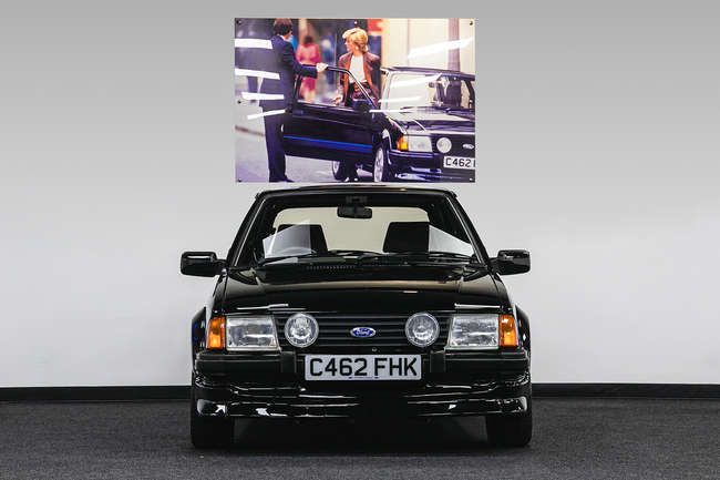 The Diana, Princess of Wales 1985 Ford Escort RS Turbo S1-Sold