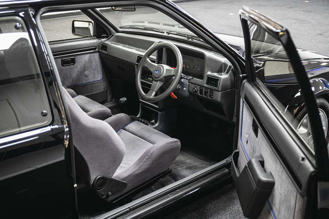 The Diana, Princess of Wales 1985 Ford Escort RS Turbo S1-Sold