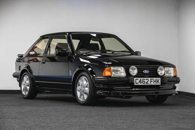 The Diana, Princess of Wales 1985 Ford Escort RS Turbo S1-Sold