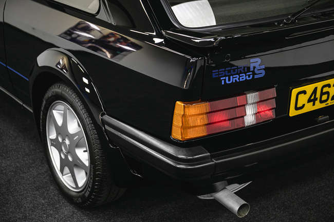 The Diana, Princess of Wales 1985 Ford Escort RS Turbo S1-Sold
