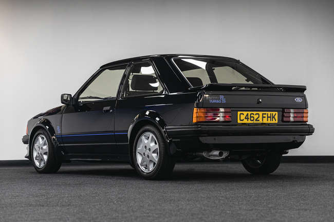 The Diana, Princess of Wales 1985 Ford Escort RS Turbo S1-Sold
