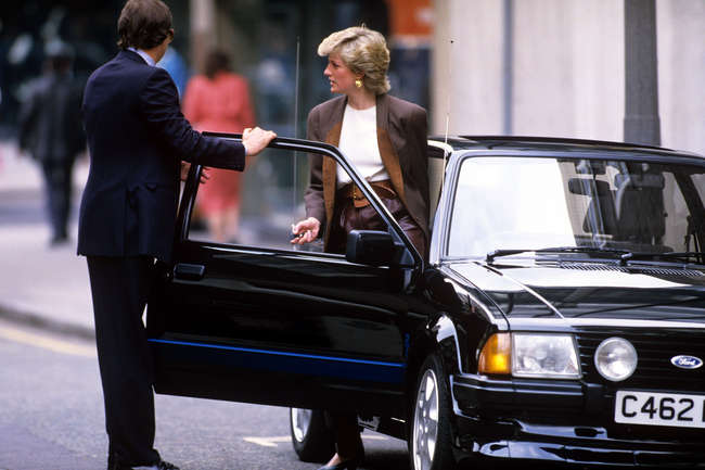 The Diana, Princess of Wales 1985 Ford Escort RS Turbo S1-Sold