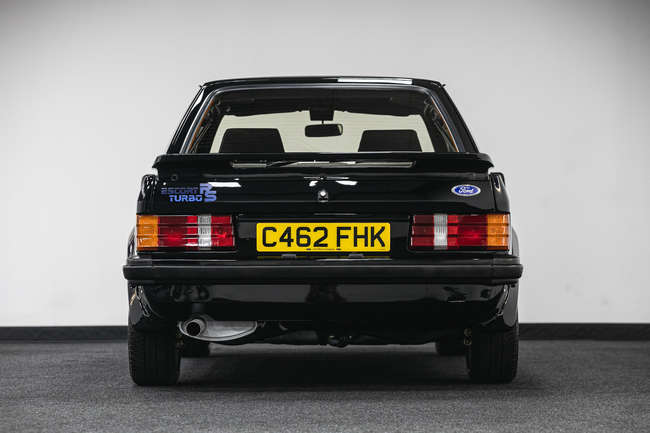 The Diana, Princess of Wales 1985 Ford Escort RS Turbo S1-Sold