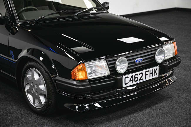 The Diana, Princess of Wales 1985 Ford Escort RS Turbo S1-Sold