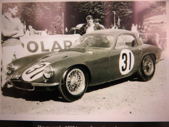 1960 Ex-Works Le Mans Lotus Elite LX 2-litre-Sold