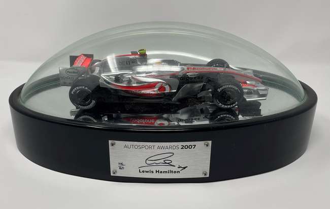 2007 Autosport Awards Hamilton-signed McLaren Table Centrepi-Sold