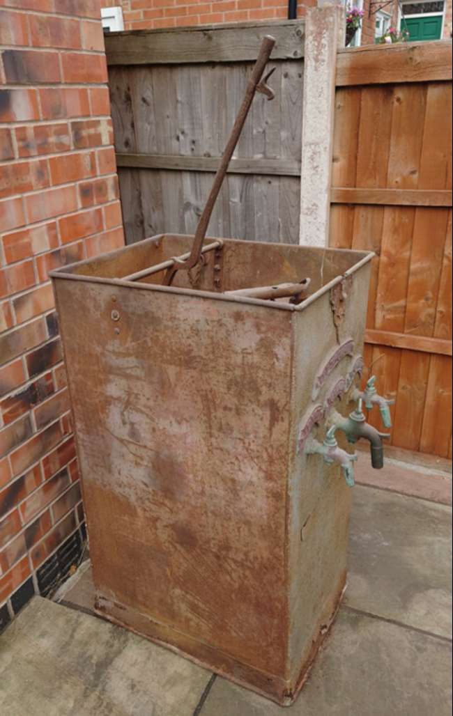 Early 20th Century Petroleum Dispenser-Sold