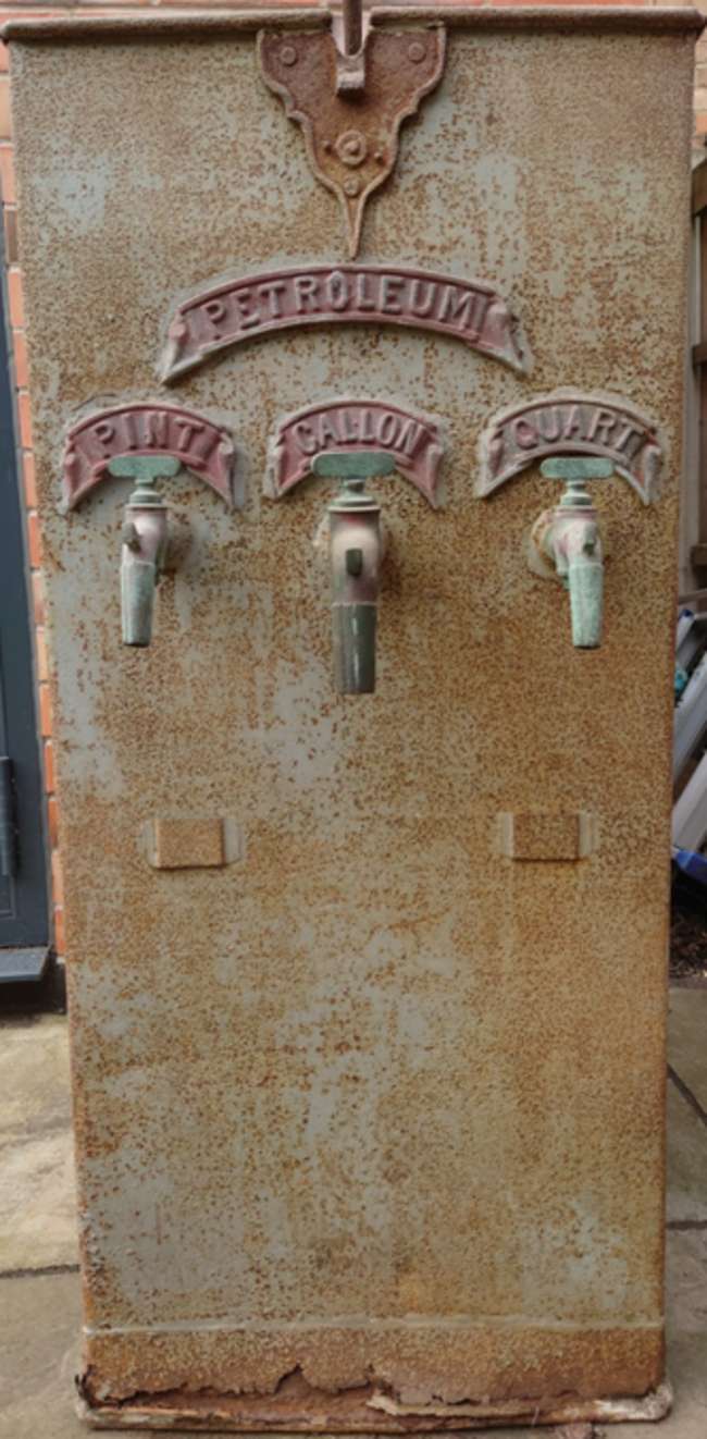 Early 20th Century Petroleum Dispenser-Sold