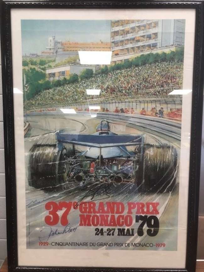 An Original Poster for the 37th Monaco Grand Prix, 24th-27th-Sold