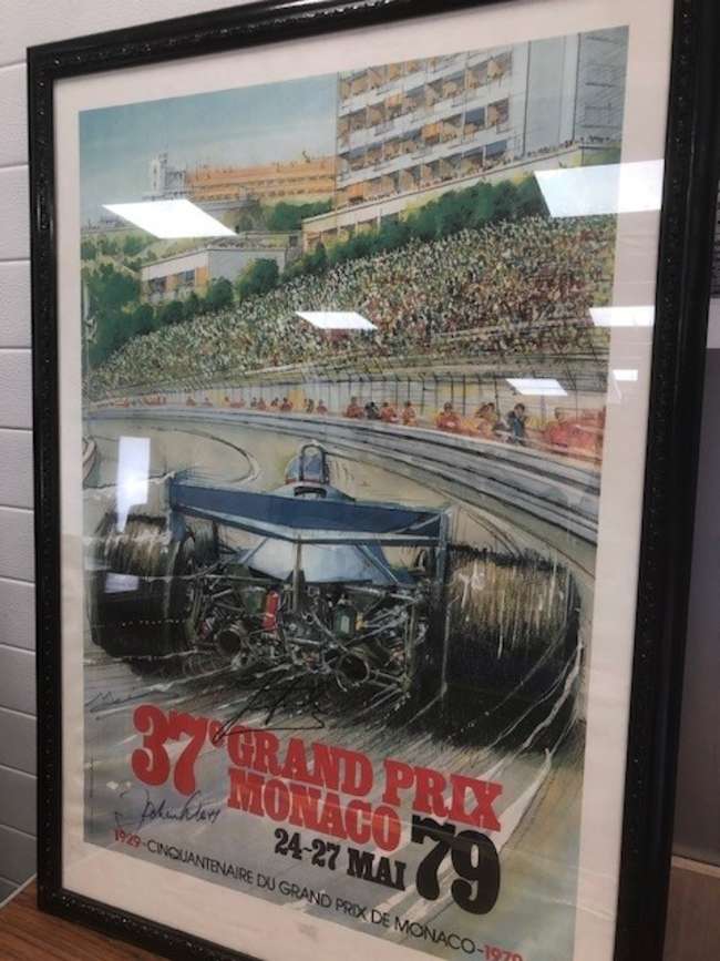 An Original Poster for the 37th Monaco Grand Prix, 24th-27th-Sold