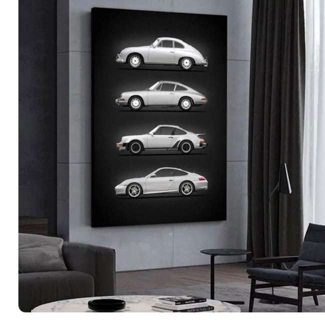 A Large and Impressive 'Evolution of the  Porsche 911' Stret-Sold
