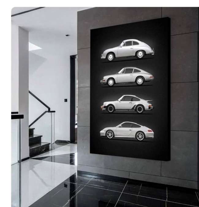A Large and Impressive 'Evolution of the  Porsche 911' Stret-Sold