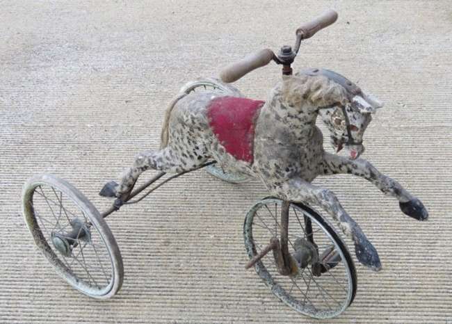 A Delightful and Very Rare, Early 20th Century Child's Tricy-Sold