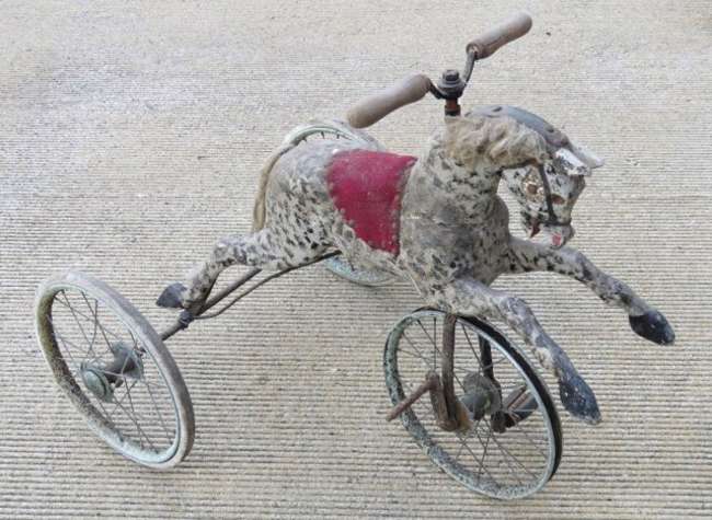 A Delightful and Very Rare, Early 20th Century Child's Tricy-Sold
