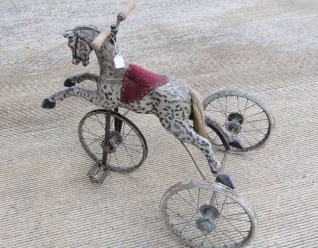 A Delightful and Very Rare, Early 20th Century Child's Tricy-Sold