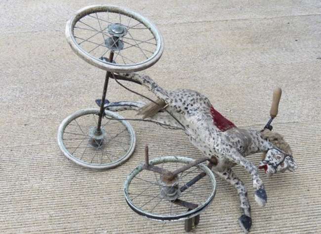 A Delightful and Very Rare, Early 20th Century Child's Tricy-Sold