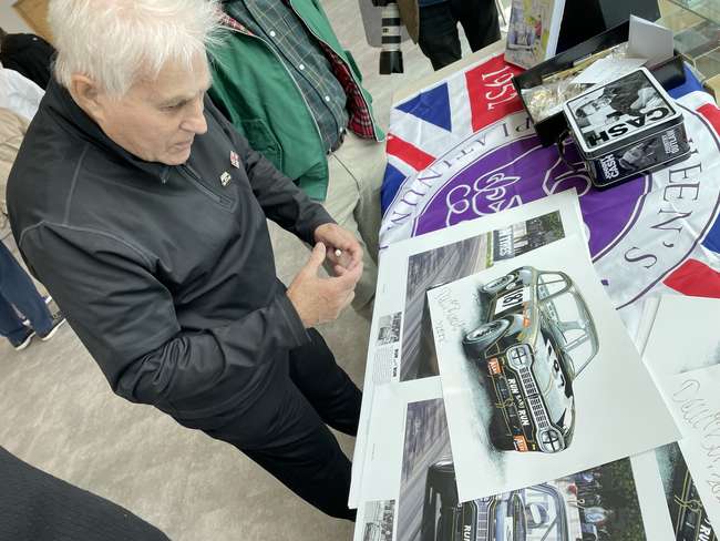 David Brodie-signed 'Run Baby Run' Escort RS Mk 1 Print-Sold