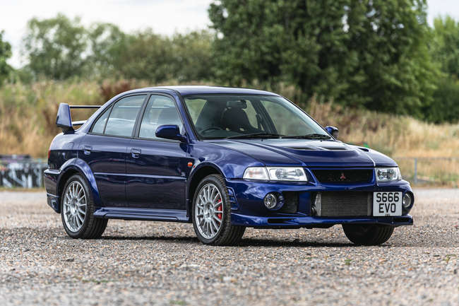 1999 Mitsubishi Lancer Evolution VI GSR - Ralliart UK-market-Sold
