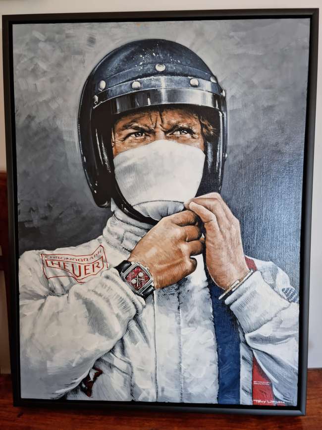 Tag Heuer Monaco 50th Anniversary and Unique Tony Upson McQu-Sold