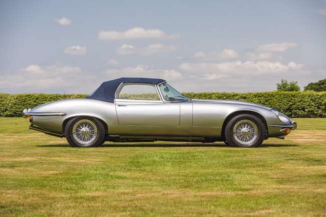 1972 Jaguar E-Type Series 3 V12 Roadster with Hardtop-Sold
