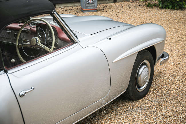 1961 Mercedes-Benz 190 SL - UK Right-Hand Drive (Silver)-Sold