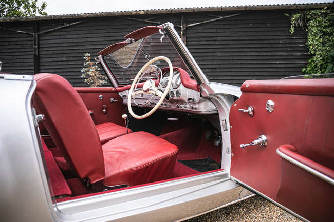 1961 Mercedes-Benz 190 SL - UK Right-Hand Drive (Silver)-Sold