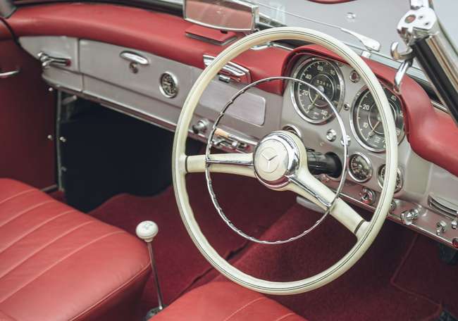 1961 Mercedes-Benz 190 SL - UK Right-Hand Drive (Silver)-Sold