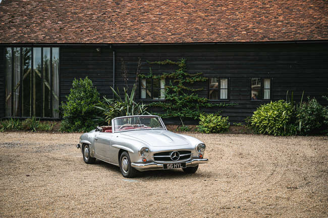 1961 Mercedes-Benz 190 SL - UK Right-Hand Drive (Silver)-Sold