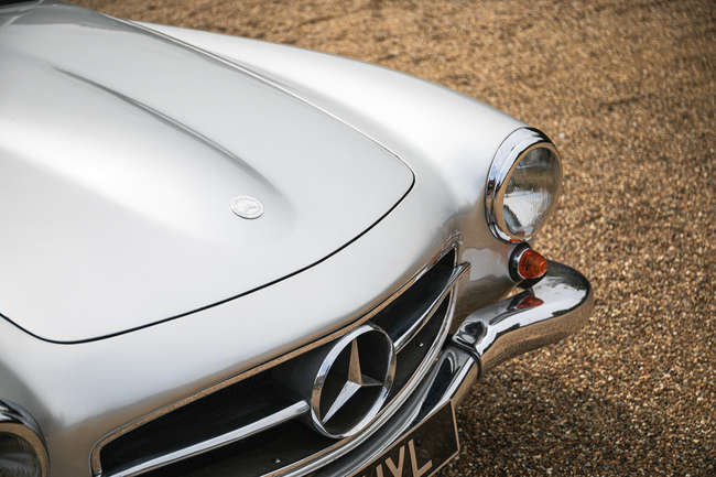 1961 Mercedes-Benz 190 SL - UK Right-Hand Drive (Silver)-Sold