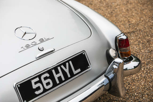 1961 Mercedes-Benz 190 SL - UK Right-Hand Drive (Silver)-Sold