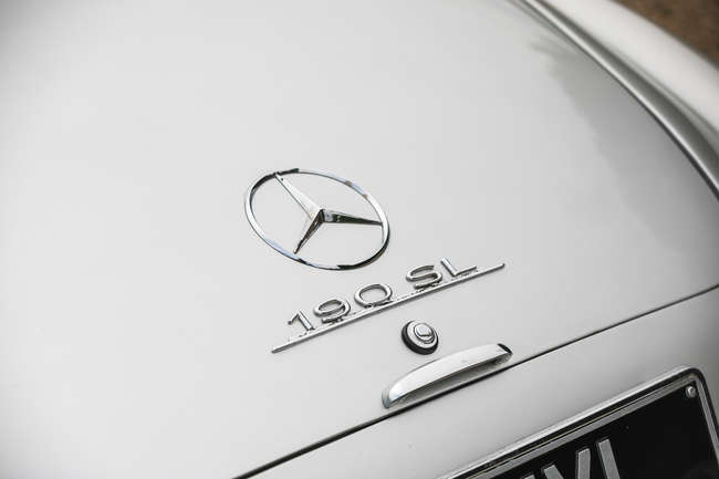 1961 Mercedes-Benz 190 SL - UK Right-Hand Drive (Silver)-Sold