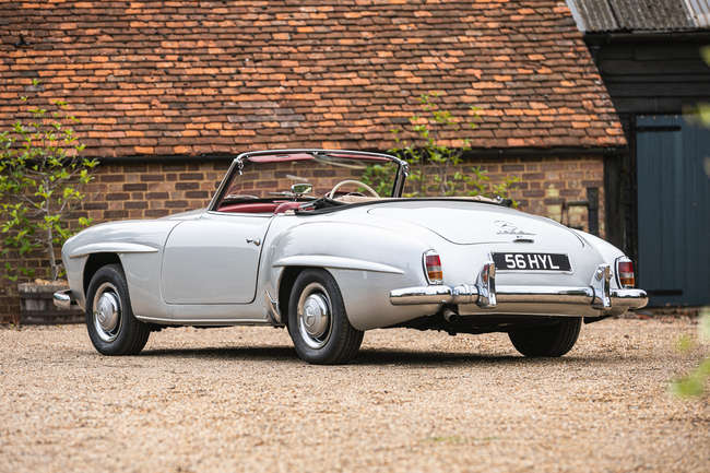 1961 Mercedes-Benz 190 SL - UK Right-Hand Drive (Silver)-Sold