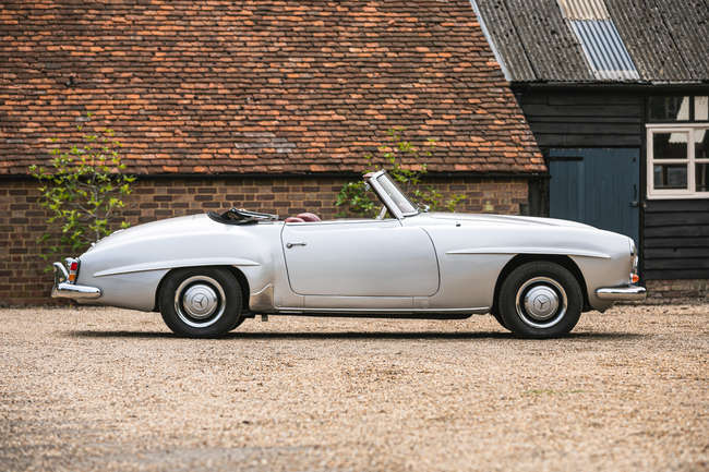 1961 Mercedes-Benz 190 SL - UK Right-Hand Drive (Silver)-Sold