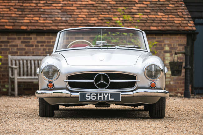 1961 Mercedes-Benz 190 SL - UK Right-Hand Drive (Silver)-Sold
