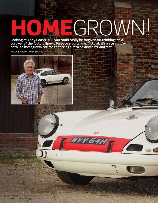 1975 Porsche 911S-based 911R Re-creation-Sold