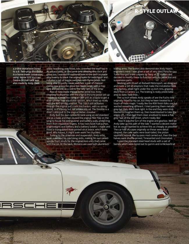 1975 Porsche 911S-based 911R Re-creation-Sold