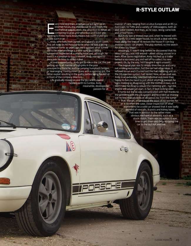 1975 Porsche 911S-based 911R Re-creation-Sold
