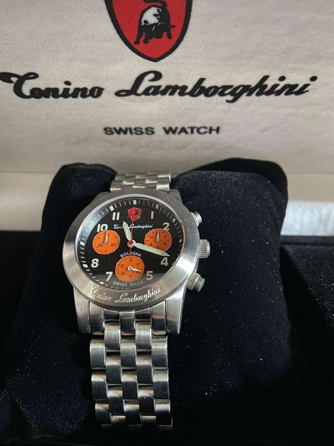 Tonino Lamborghini Bologna Chronograph Watch-Auction Lot